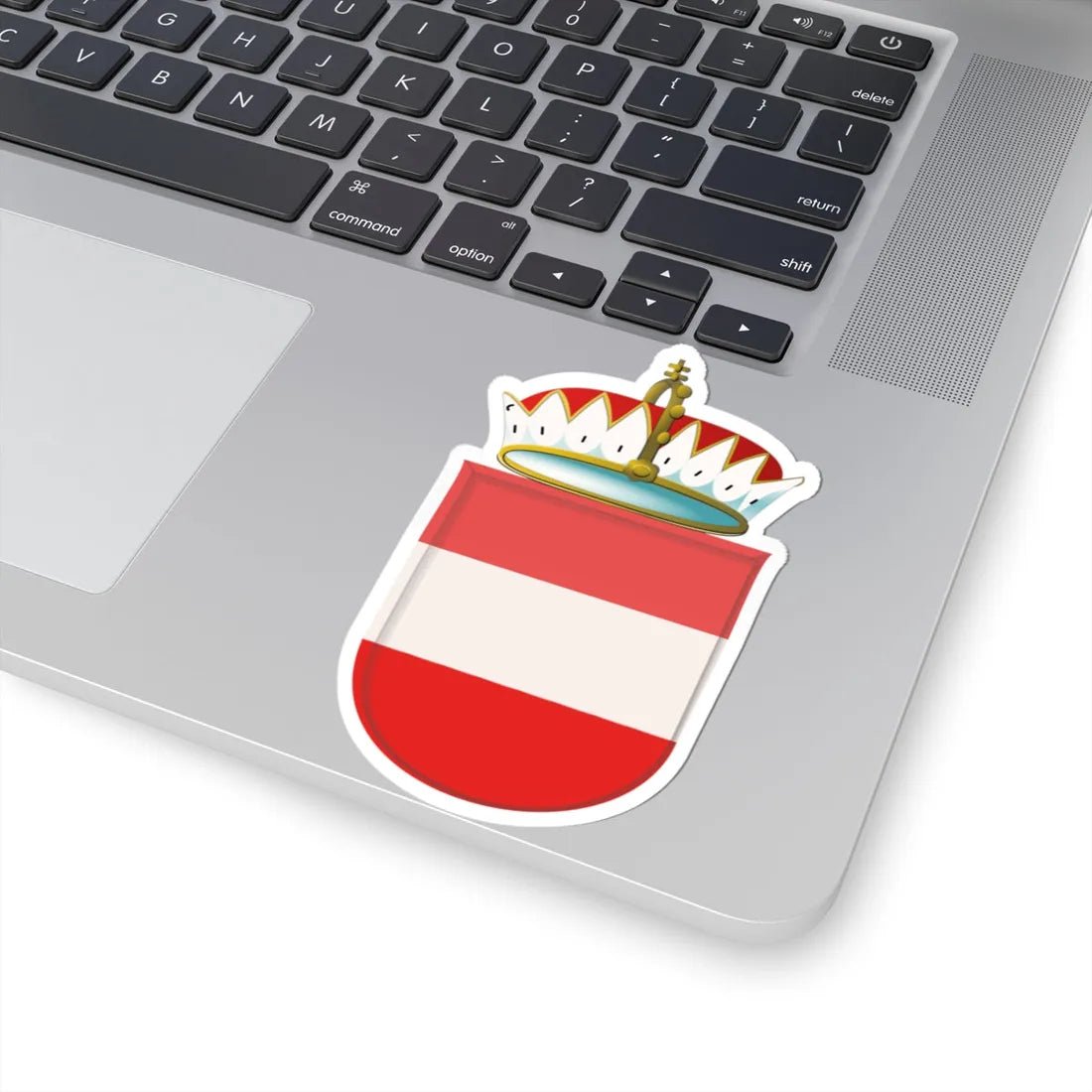 Bindenschild Privilegium maius 1512 (Austria) (Coat of Arms) STICKER Vinyl Kiss-Cut Decal - The Sticker Space