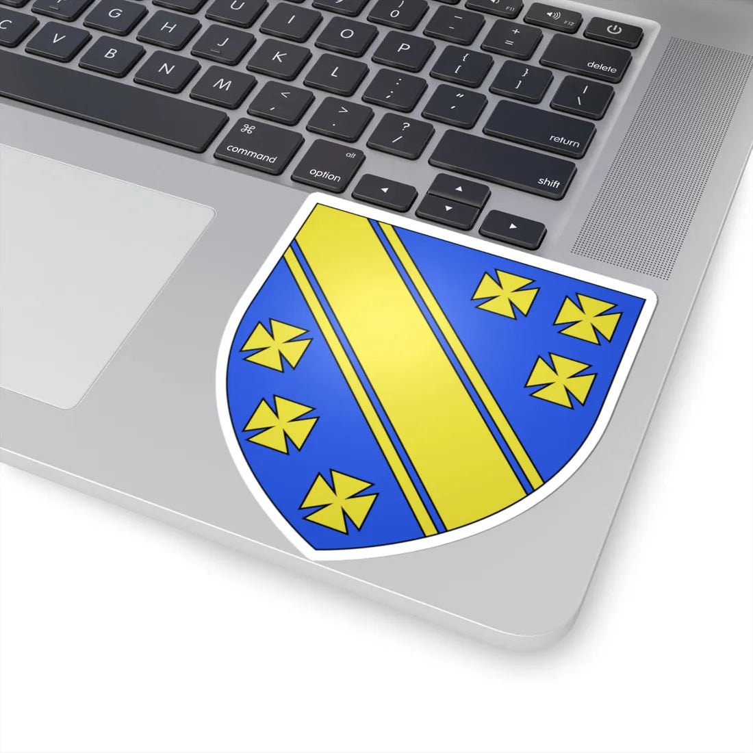 Bingham arms (England) (Coat of Arms) STICKER Vinyl Kiss-Cut Decal - The Sticker Space