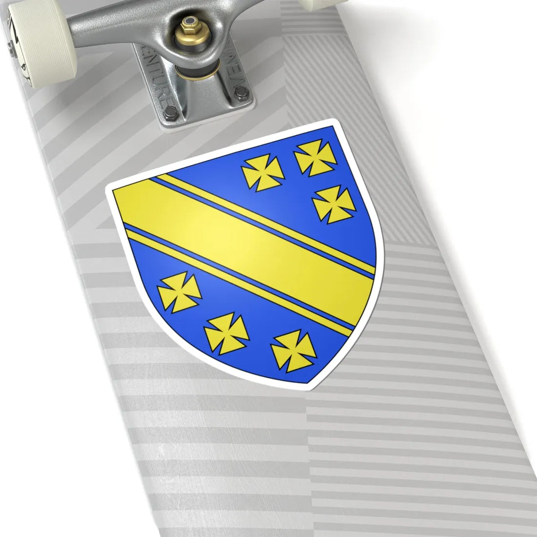 Bingham arms (England) (Coat of Arms) STICKER Vinyl Kiss-Cut Decal - The Sticker Space