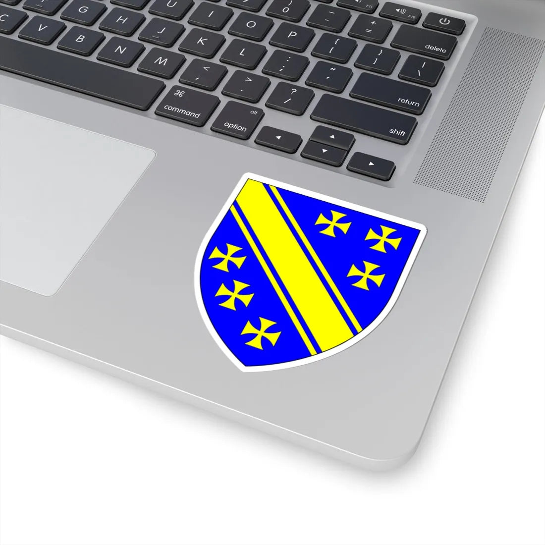 BinghamArms (England) (Coat of Arms) STICKER Vinyl Kiss-Cut Decal - The Sticker Space