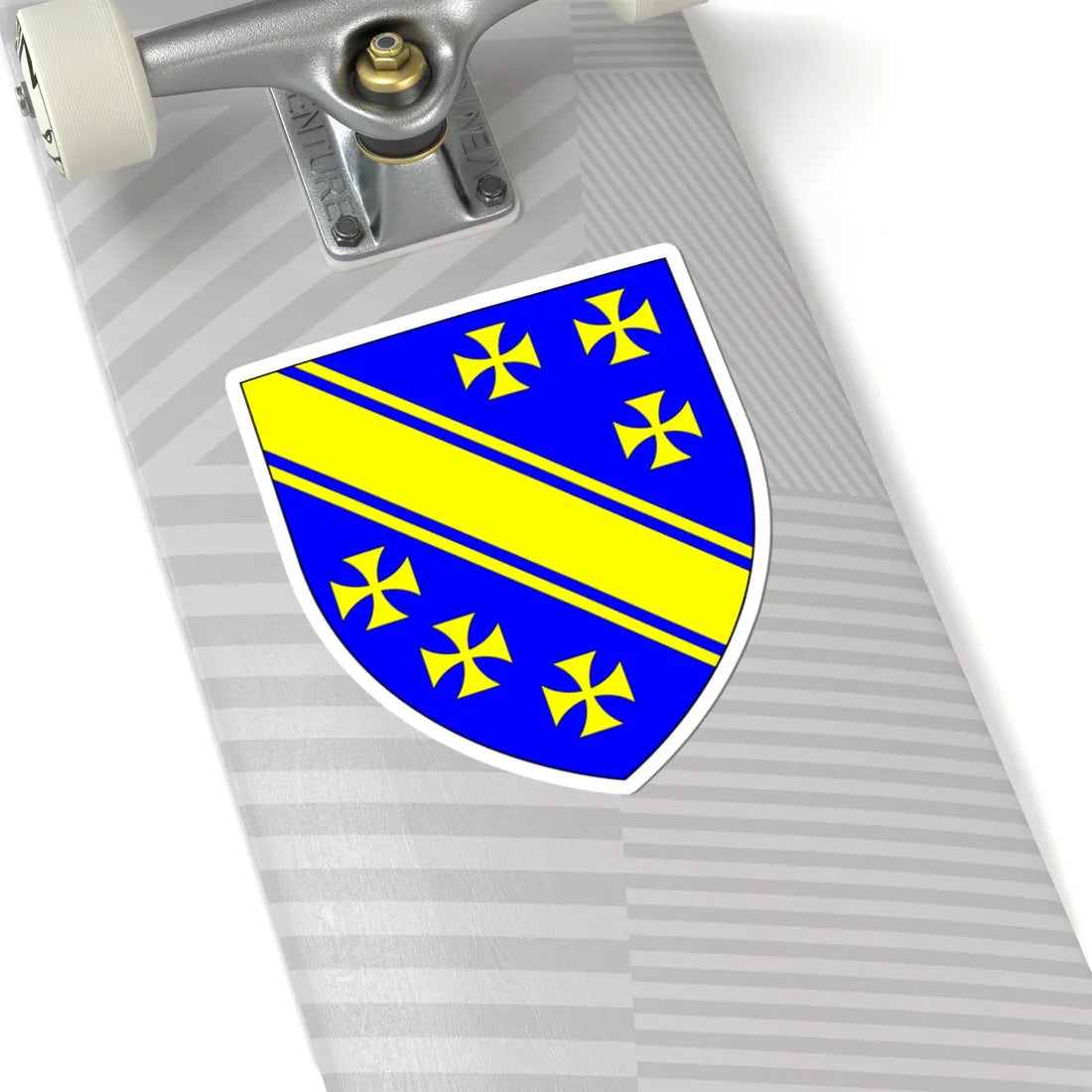 BinghamArms (England) (Coat of Arms) STICKER Vinyl Kiss-Cut Decal - The Sticker Space