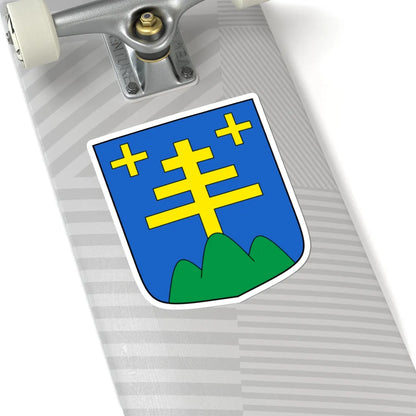 Binn-blazon (Switzerland) (Coat of Arms) STICKER Vinyl Kiss-Cut Decal - The Sticker Space