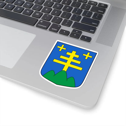 Binn-blazon (Switzerland) (Coat of Arms) STICKER Vinyl Kiss-Cut Decal - The Sticker Space