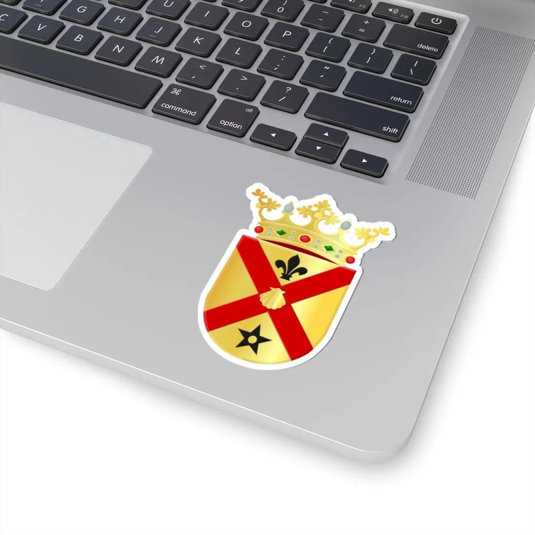 Binnenmaas wapen 1985 (Netherlands) (Coat of Arms) STICKER Vinyl Kiss-Cut Decal - The Sticker Space
