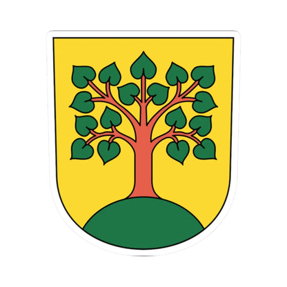 Binz coat of arms (Switzerland) (Coat of Arms) STICKER Vinyl Kiss-Cut Decal 2 Inch White - The Sticker Space