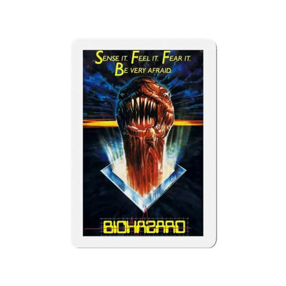 BIOHAZARD 1985 Movie Poster - Refrigerator Magnet 3 Inch - The Sticker Space