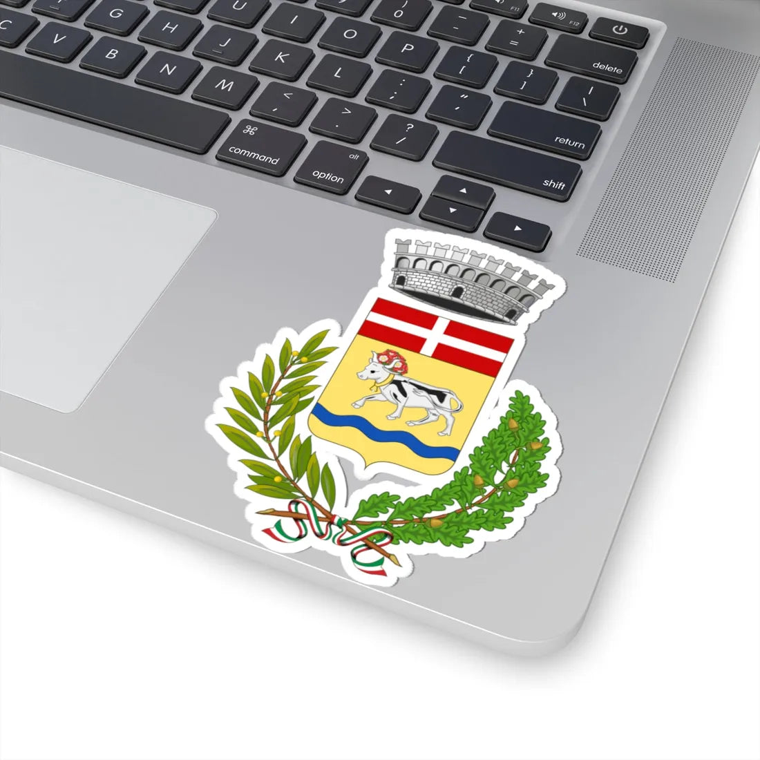 Bionaz-Stemma (Italy) (Coat of Arms) STICKER Vinyl Kiss-Cut Decal - The Sticker Space