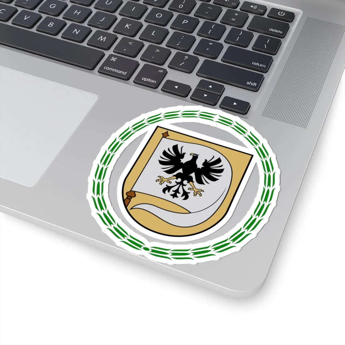 Biržai COA (Lithuania) (Coat of Arms) STICKER Vinyl Kiss-Cut Decal - The Sticker Space