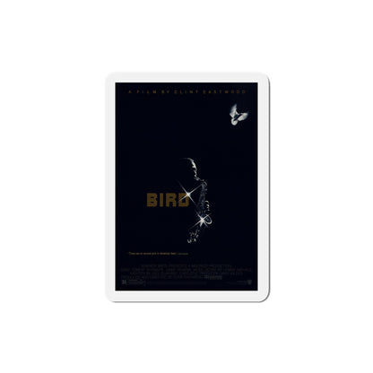 Bird 1988 Movie Poster Die-Cut Magnet-3" x 3"-The Sticker Space