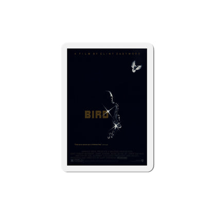 Bird 1988 Movie Poster Die-Cut Magnet-4" x 4"-The Sticker Space