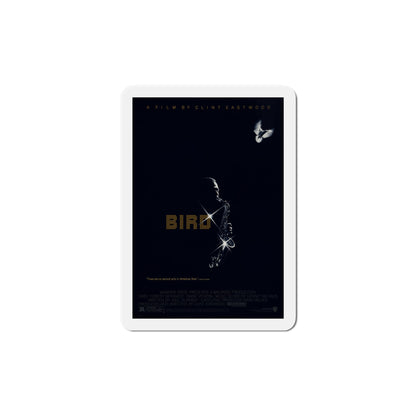 Bird 1988 Movie Poster Die-Cut Magnet-6 × 6"-The Sticker Space