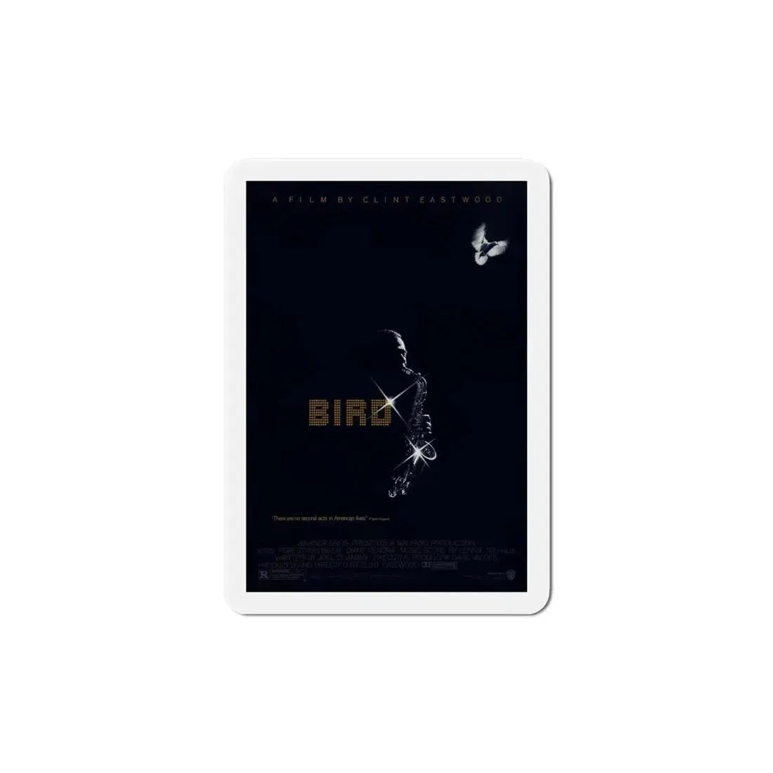 Bird 1988 Movie Poster Refrigerator Magnet - The Sticker Space