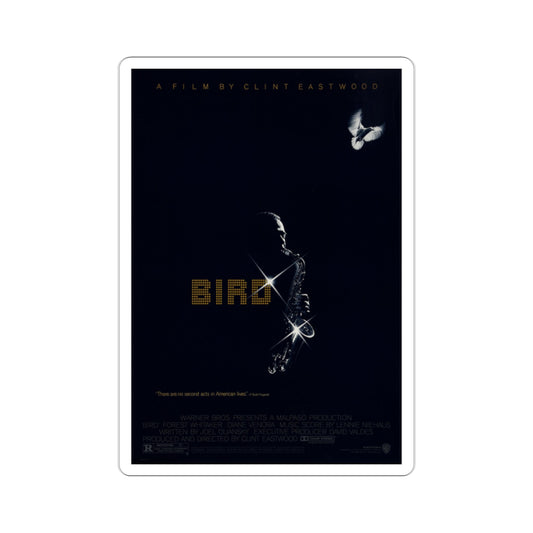 Bird 1988 Movie Poster STICKER Vinyl Die-Cut Decal-2 Inch-The Sticker Space