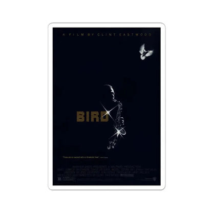 Bird 1988 Movie Poster - STICKER Vinyl Kiss-Cut Decal 2 Inch White - The Sticker Space
