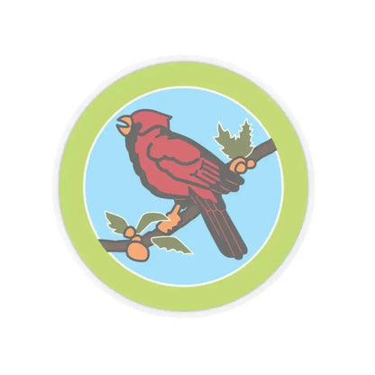 Bird Study (Boy Scout Merit Badge) STICKER Vinyl Kiss-Cut Decal 2 Inch Transparent - The Sticker Space