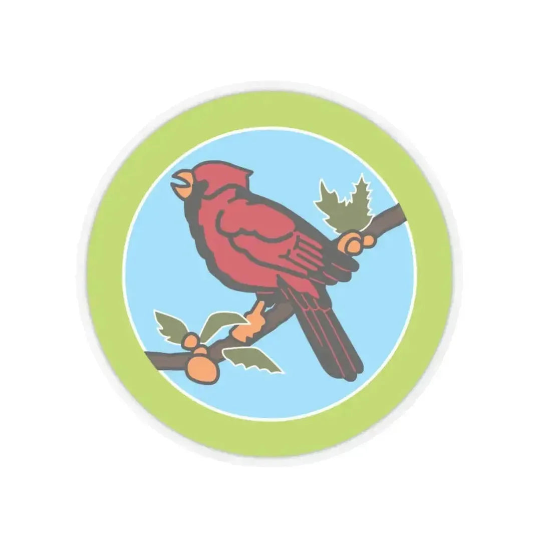 Bird Study (Boy Scout Merit Badge) STICKER Vinyl Kiss-Cut Decal 3 Inch Transparent - The Sticker Space