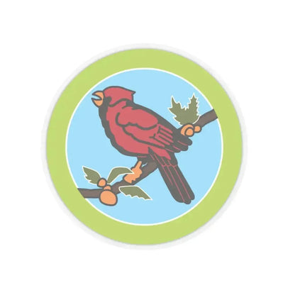 Bird Study (Boy Scout Merit Badge) STICKER Vinyl Kiss-Cut Decal 3 Inch Transparent - The Sticker Space
