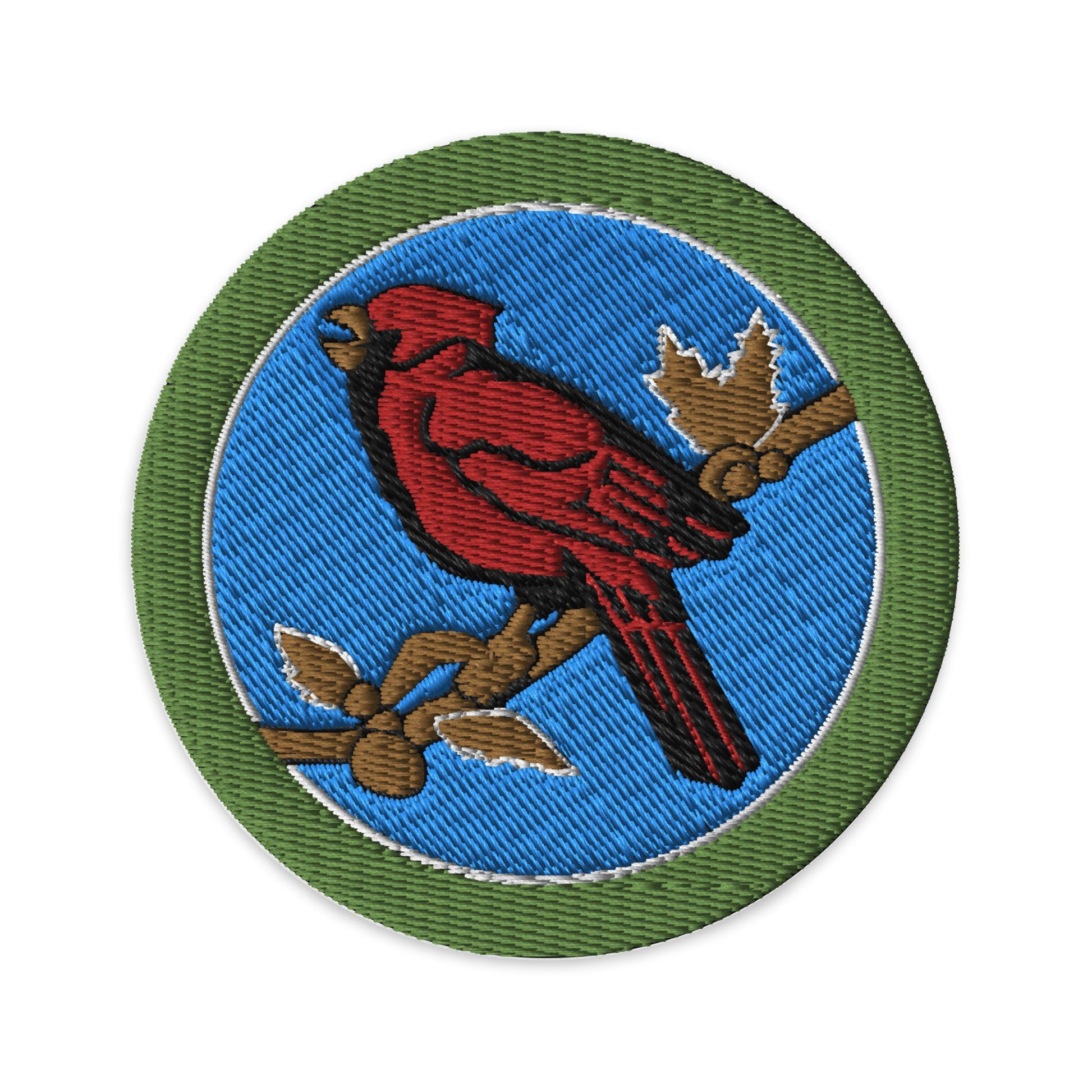 Bird Study (Boy Scouts Merit Badge) Embroidered Patch-Black-The Sticker Space