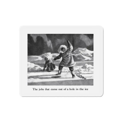 Birds Eye advertisement, The American Weekly, August 26, 1945 (Magazine Illustration) Refrigerator Magnet 4 Inch Die-Cut - The Sticker Space