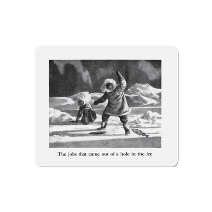 Birds Eye advertisement, The American Weekly, August 26, 1945 (Magazine Illustration) Refrigerator Magnet 5 Inch Die-Cut - The Sticker Space