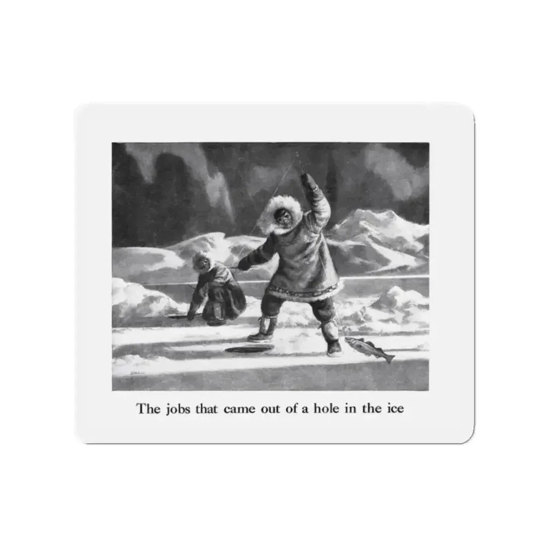 Birds Eye advertisement, The American Weekly, August 26, 1945 (Magazine Illustration) Refrigerator Magnet - The Sticker Space