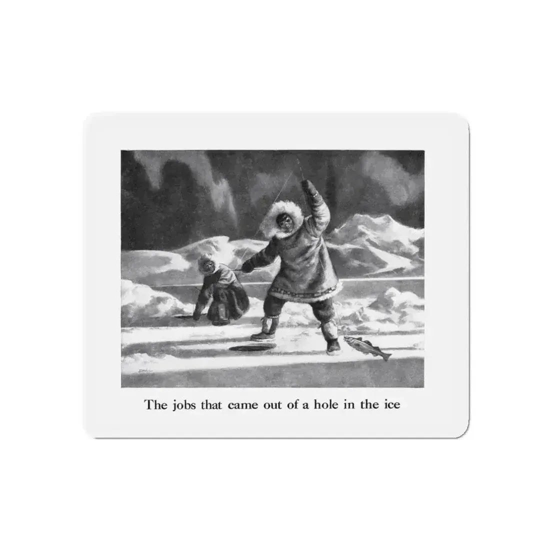 Birds Eye advertisement, The American Weekly, August 26, 1945 (Magazine Illustration) Refrigerator Magnet - The Sticker Space