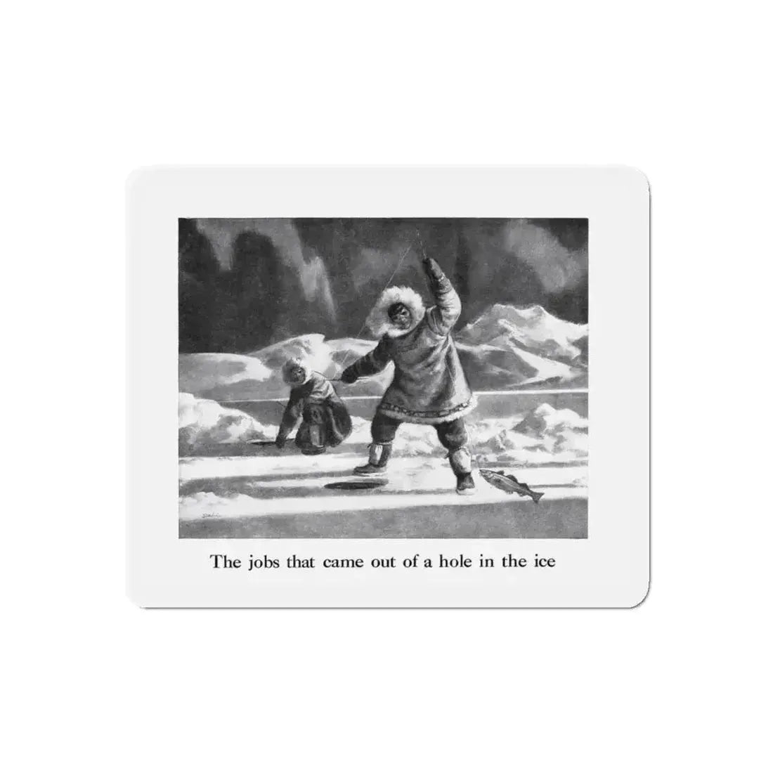 Birds Eye advertisement, The American Weekly, August 26, 1945 (Magazine Illustration) Refrigerator Magnet - The Sticker Space