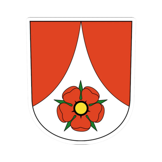 Birmensdorf-blazon (Switzerland) (Coat of Arms) STICKER Vinyl Kiss-Cut Decal 2 Inch White - The Sticker Space