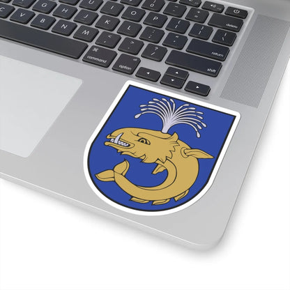 Birstonas COA (Lithuania) (Coat of Arms) STICKER Vinyl Kiss-Cut Decal - The Sticker Space