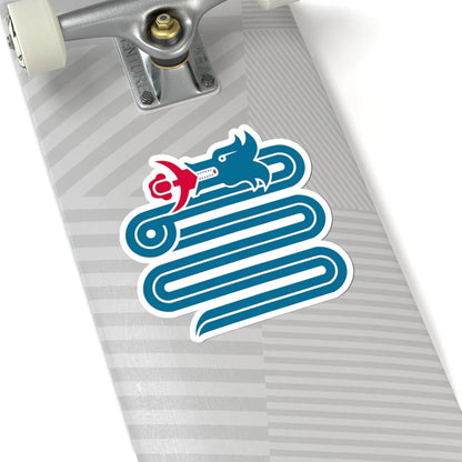 Biscione (Italy) (Coat of Arms) STICKER Vinyl Kiss-Cut Decal - The Sticker Space