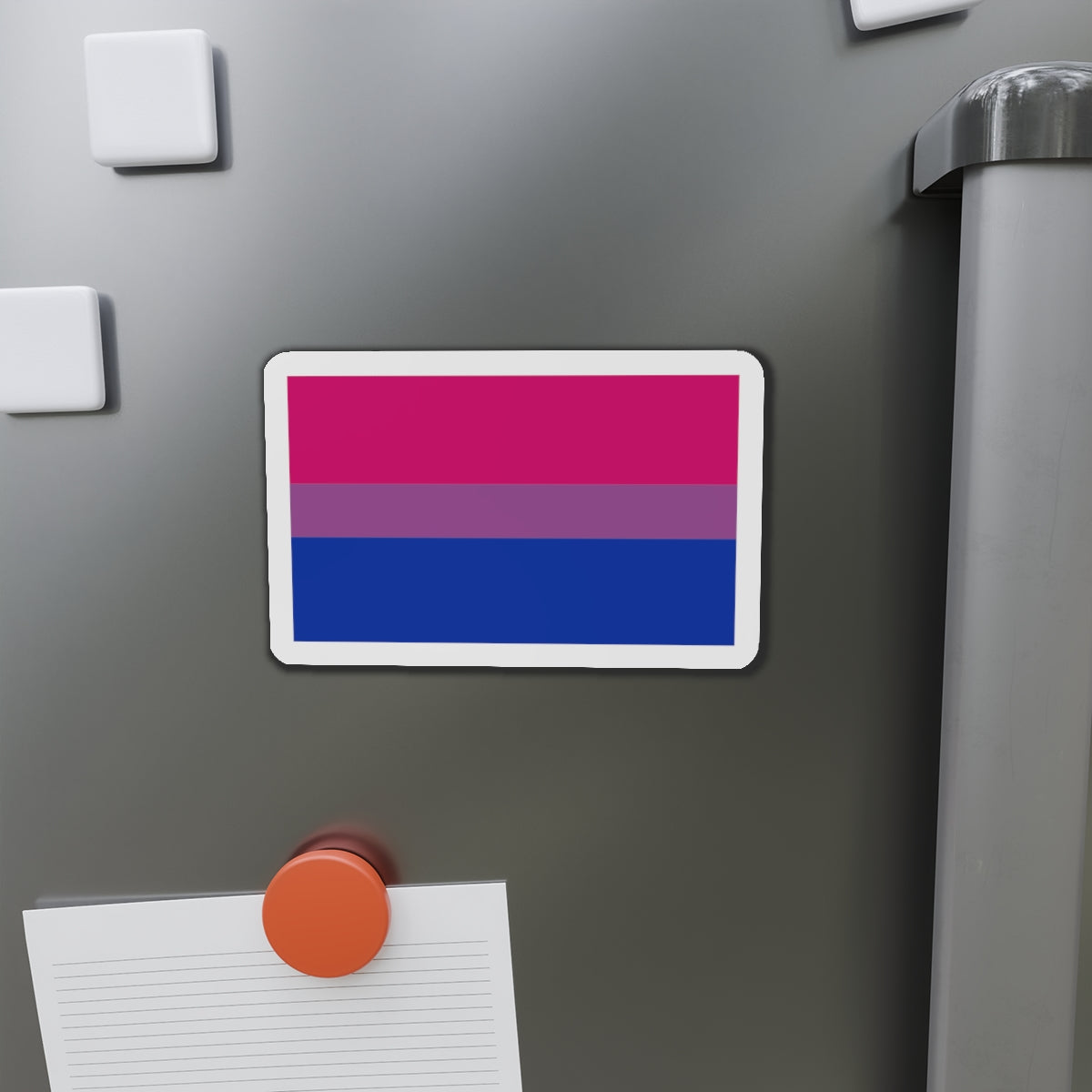 Bisexual Pride Flag - Die-Cut Magnet-The Sticker Space