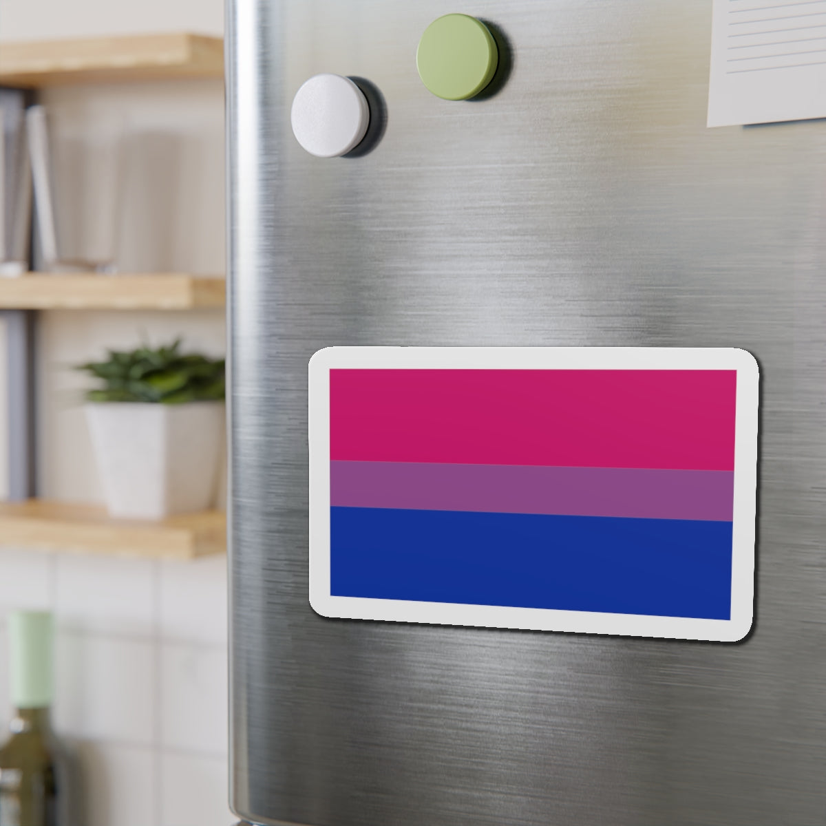 Bisexual Pride Flag - Die-Cut Magnet-The Sticker Space