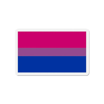 Bisexual Pride Flag - Refrigerator Magnet 4 Inch - The Sticker Space