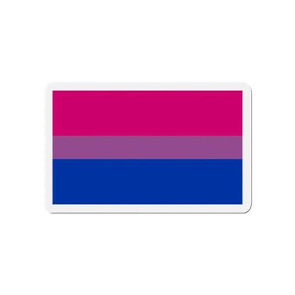 Bisexual Pride Flag - Refrigerator Magnet 5 Inch - The Sticker Space