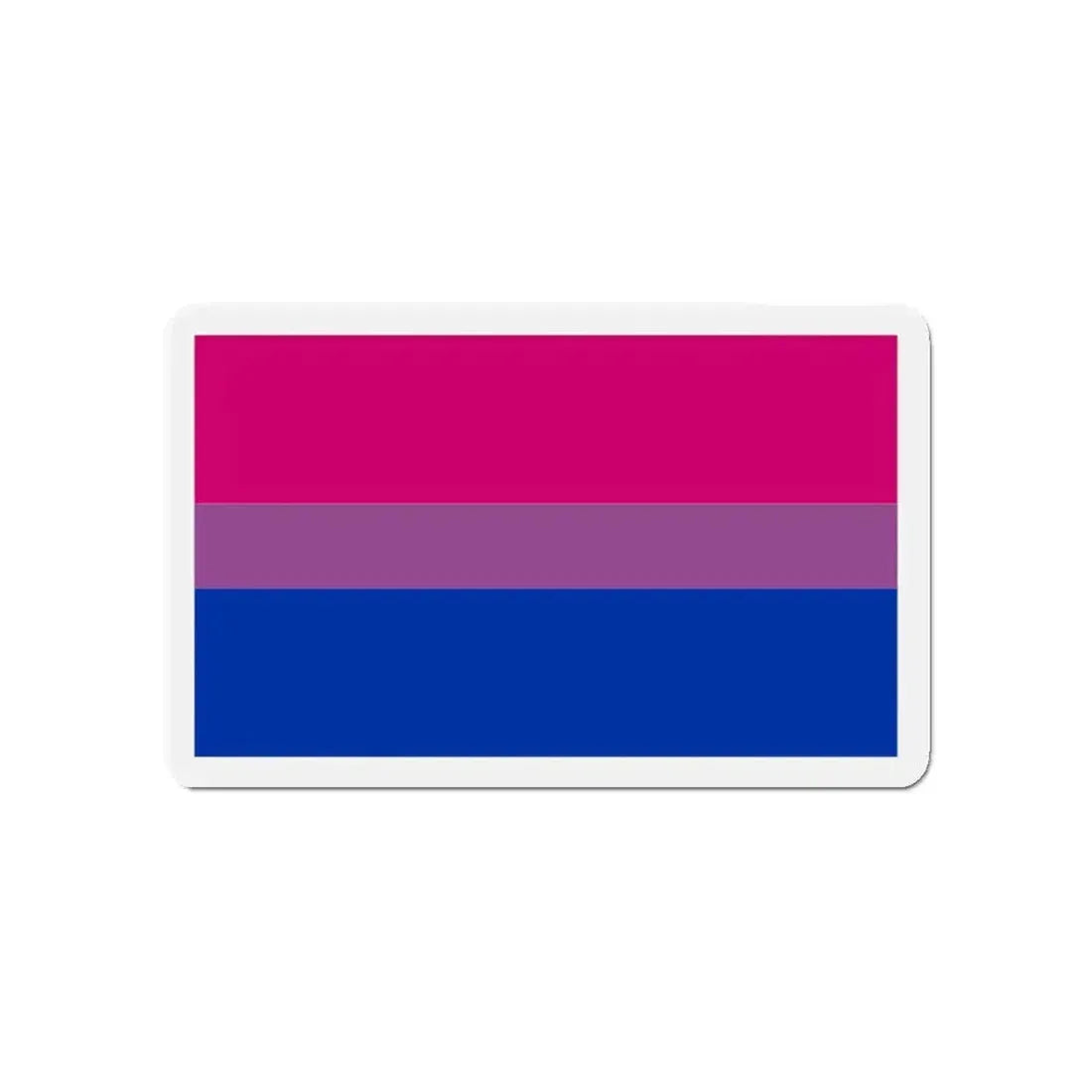 Bisexual Pride Flag - Refrigerator Magnet - The Sticker Space