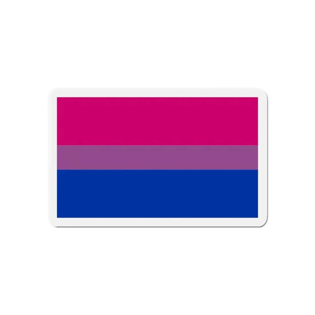 Bisexual Pride Flag - Refrigerator Magnet - The Sticker Space