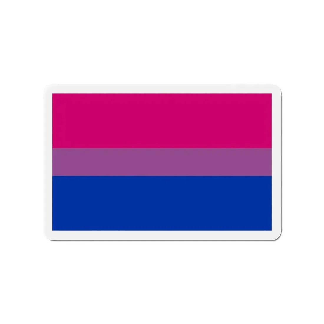 Bisexual Pride Flag - Refrigerator Magnet - The Sticker Space