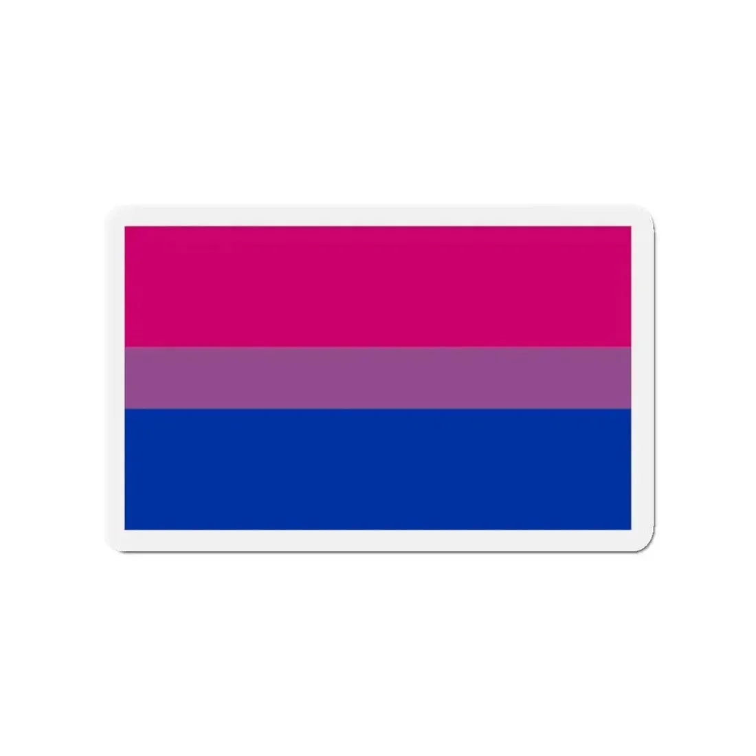 Bisexual Pride Flag - Refrigerator Magnet - The Sticker Space