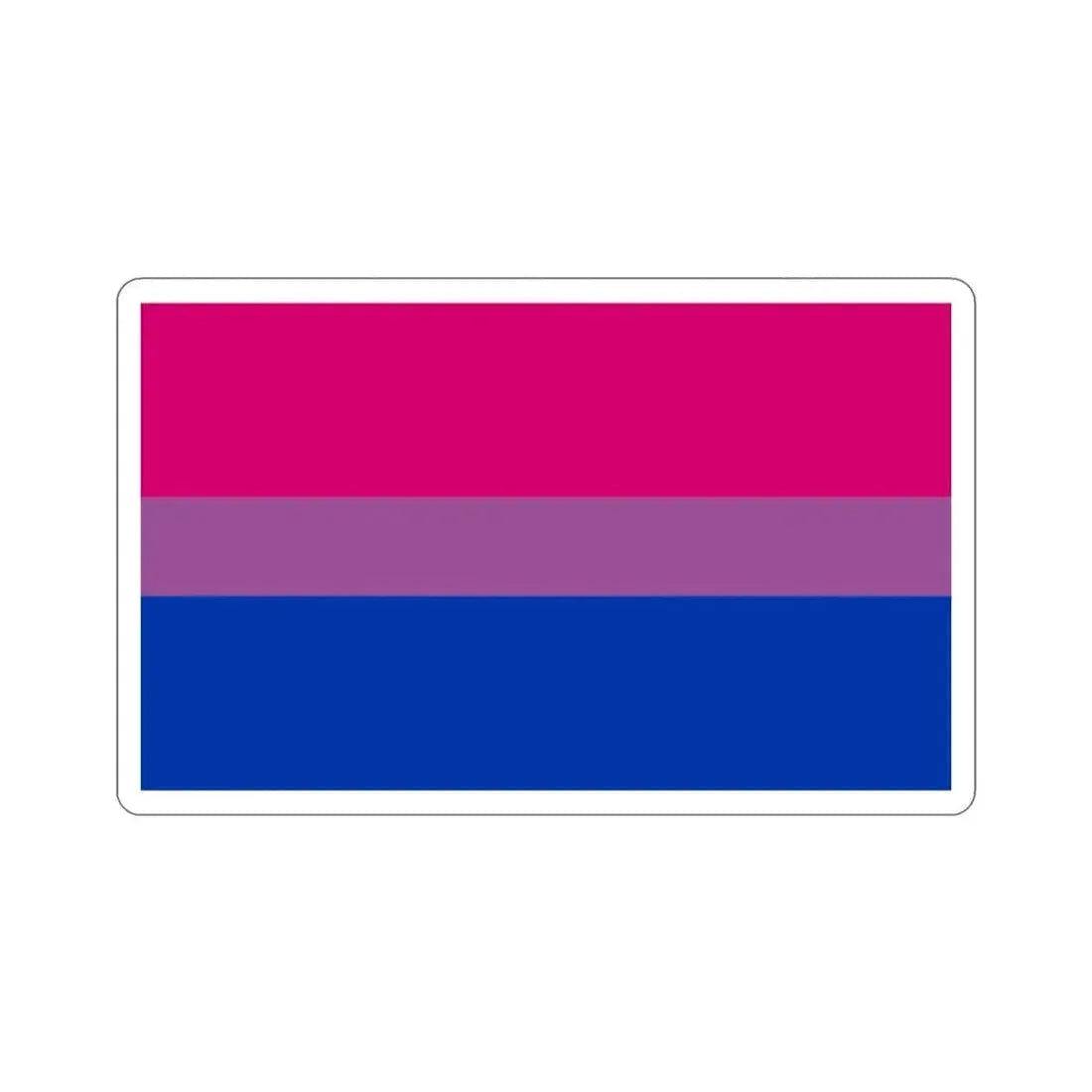 Bisexual Pride Flag STICKER Vinyl Die-Cut Decal 2 Inch - The Sticker Space
