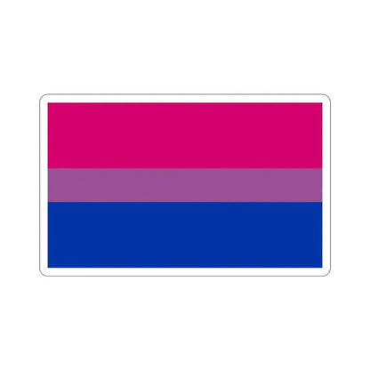 Bisexual Pride Flag STICKER Vinyl Die-Cut Decal 2 Inch - The Sticker Space