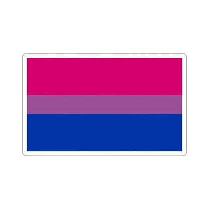 Bisexual Pride Flag STICKER Vinyl Die-Cut Decal 3 Inch - The Sticker Space