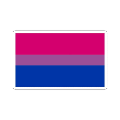 Bisexual Pride Flag STICKER Vinyl Die-Cut Decal-4 Inch-The Sticker Space