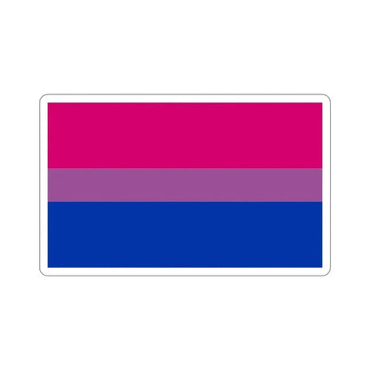 Bisexual Pride Flag STICKER Vinyl Die-Cut Decal 4 Inch - The Sticker Space