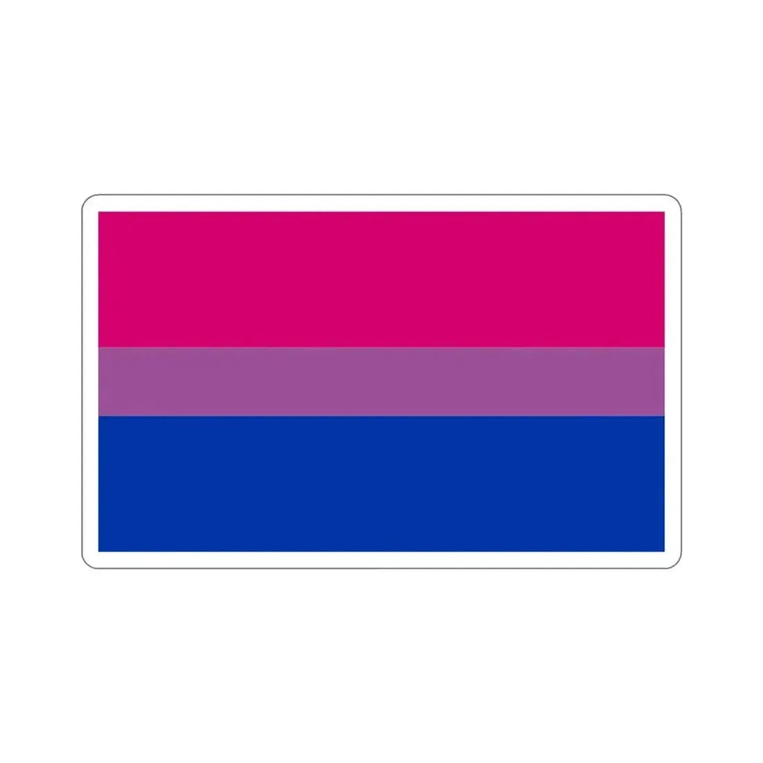 Bisexual Pride Flag STICKER Vinyl Die-Cut Decal 5 Inch - The Sticker Space