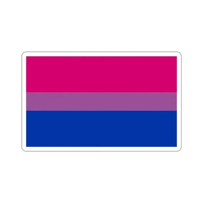 Bisexual Pride Flag STICKER Vinyl Die-Cut Decal 5 Inch - The Sticker Space