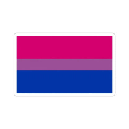 Bisexual Pride Flag STICKER Vinyl Die-Cut Decal 5 Inch - The Sticker Space