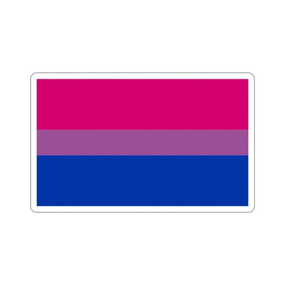 Bisexual Pride Flag STICKER Vinyl Die-Cut Decal 6 Inch - The Sticker Space