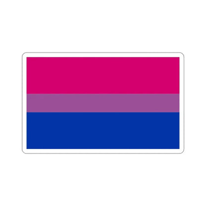 Bisexual Pride Flag STICKER Vinyl Die-Cut Decal - The Sticker Space