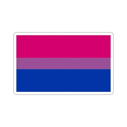 Bisexual Pride Flag STICKER Vinyl Die-Cut Decal - The Sticker Space