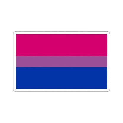 Bisexual Pride Flag STICKER Vinyl Die-Cut Decal - The Sticker Space